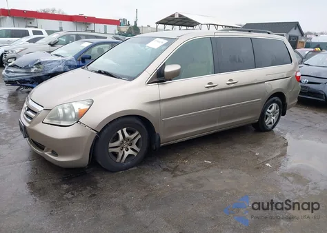 2005 Honda Odyssey Ex from USA, damaged, VIN 5FNRL38435B413031